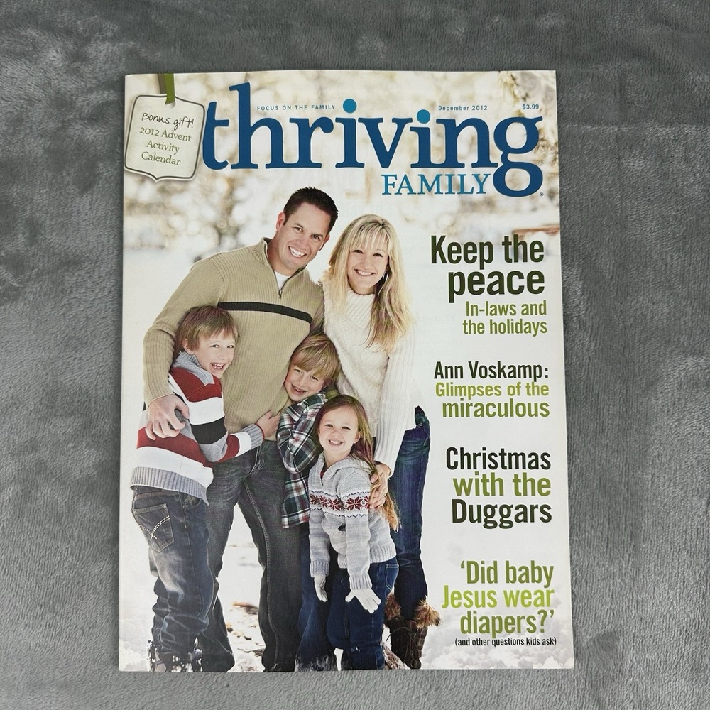 Focus On The Family Thriving Family Magazine December 2012